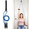 Shoulder Pulley Over The Door Therapy Exercise Pulley for Physical Therapy, Blue