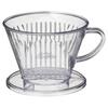 Kalita Coffee Dripper #05001, a 3-hole Dripper for 2-4 People. This Fast-brewing Dripper Extracts the Full Flavor Before Any Impurities Are Released.