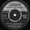 7-дюймовая пластинка FERRANTE TEICHER Тема из фильма «Квартира» 45HLT9164 London Records 1960 Великобритания Саундтреки Мюзиклы Б/у