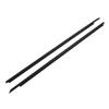 Pair of Car Door Window Weatherstrip 55399123AG Noise Insulation Window Sealing Strip Moulding Trim Black