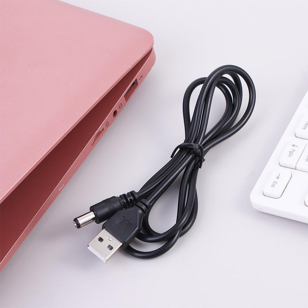 Plug 3.5mm Charging Cable Male To USB Power Charger Cable 5.5*2.1mm USB to DC 3.5mm Connector Cable