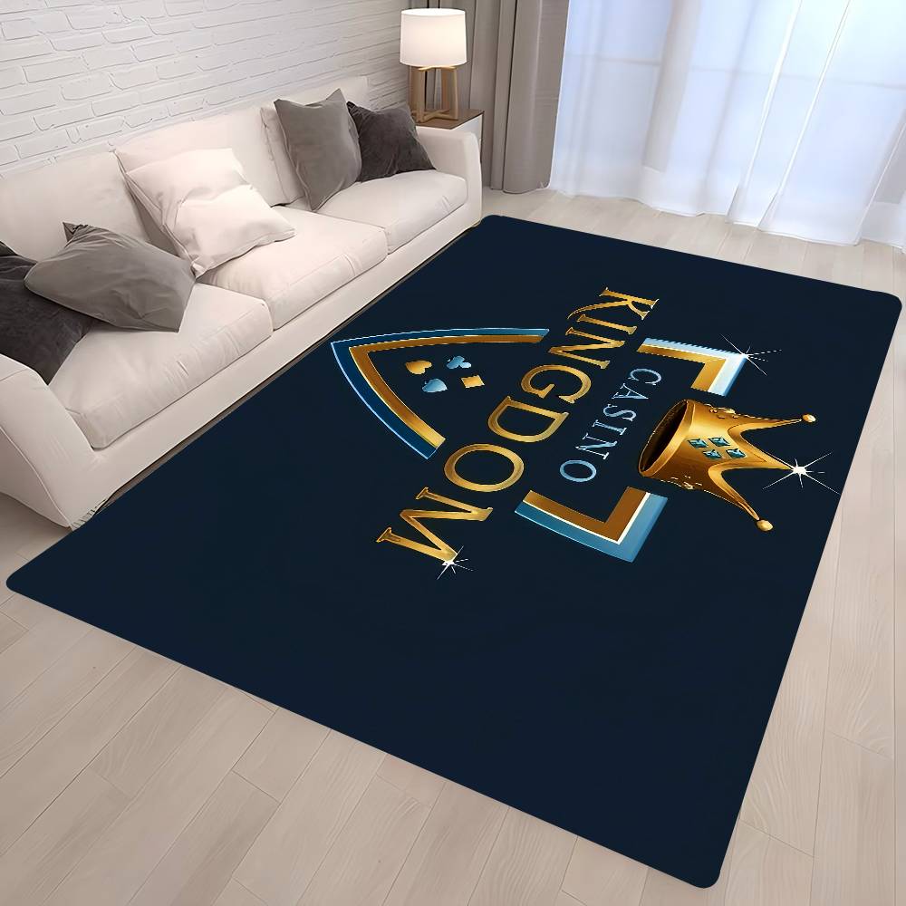 Kingdom LOGO Anime Room Mats Retro Multiple Choice Living Room Kitchen Rug Non-Slip Welcome Rug