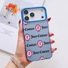 Чехол для телефона Juicy Couture Цвет Серебряная Ракушка Для IPhone 17 16 15 14 13 12 11 Pro Max Plus
