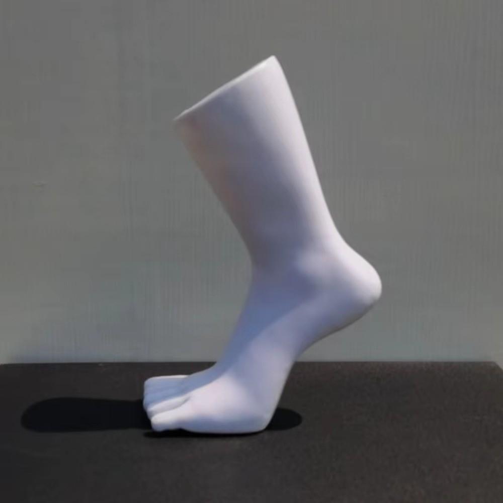 Black White Skin Color Sock Display Stand Five Toe Shoe Form Mannequin Photography Display
