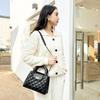 Summer New Retro Chain Diamond Bag Lock Versatile Small Square Bag Crossbody Bag Commuting Women's Bag