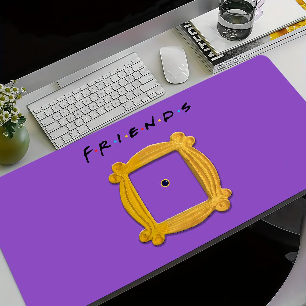 Classic F-Friends Tv Show F-Friend Mouse Pad Rubber Desktop Thickened Large MousePad Office Non-slip Gaming Desk Mats XXL