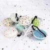 1Pc HOT Ball-Shaped Home Supplies Button Storage Needle Holder Wrist Strap Sewing Pin Cushion Floral