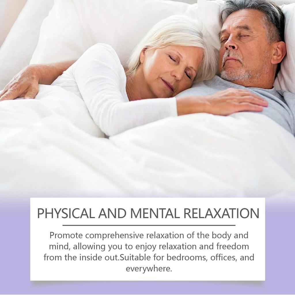 OUHOE Lavender Sleep Spray 30ml Natural Ingredients Promote Sleep, Relieve Stress, and Ensure a Restful Night's Sleep.