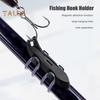 1/2/3Pcs Magnetic Fishing Lure Hook Holder with Rubber Rings Bait Hook Without Hole Holder Automatic Fishook Keeper Outdoor Fishing Accessories