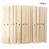 100Pcs Wooden Candle Wick Holders Candle Making Tool Colorful Wood Candle Wick Holder Environmental Candlestick Fixer Mixing Tool