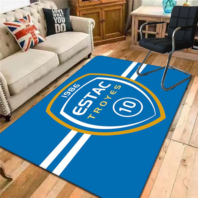 Troyes Pattern Rug Floor Mat for Living Room or Bedroom Soft and Comfortable Carpet a Gift for Birthday and Holiday.