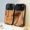 N-Натуральный W-Древесная текстура Арт Чехол для телефона Для iPhone17,16,15,14,13,12,11,Pro,MAX Белый Матовый Ударопрочный Чехол