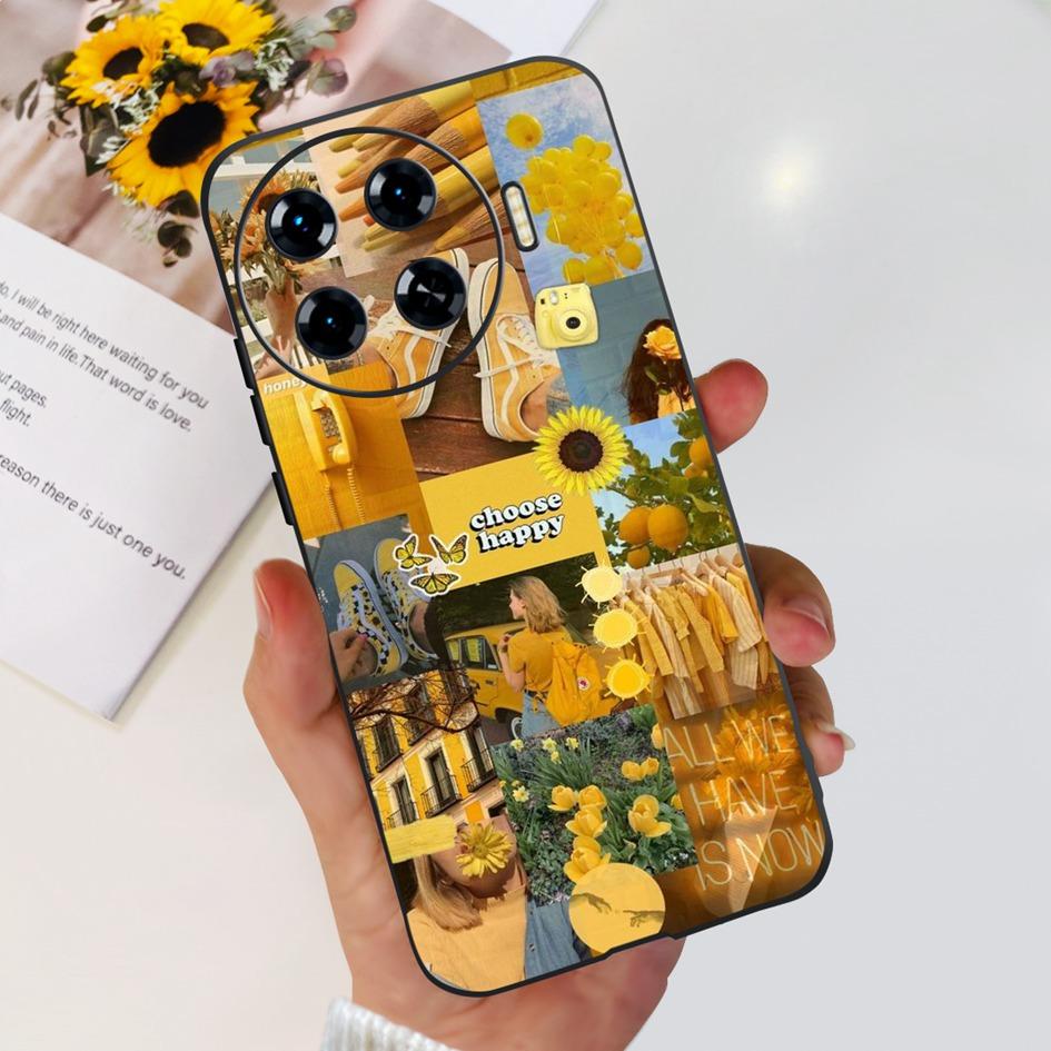 Для Tecno Spark 20 Pro+ KJ7 Чехол 2024 Милое Сердечко Мультяшный Динозавр Ударопрочный Мягкий Чехол Для Tecno Spark 20 Pro Plus Чехол Funda