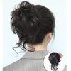 Short Messy Fluffy Chignon Donut Hair Bun Pad Elastic Hair Rope Rubber Band Synthetic Ponytail Hair Extension