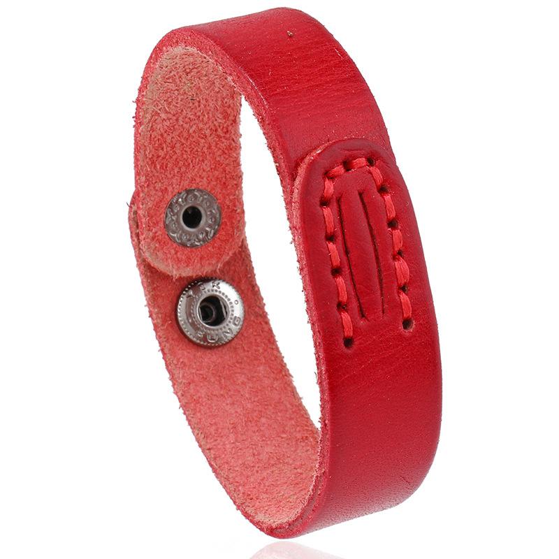 Браслет-обертка из натуральной кожи для мужчин, браслеты, повседневные ювелирные аксессуары