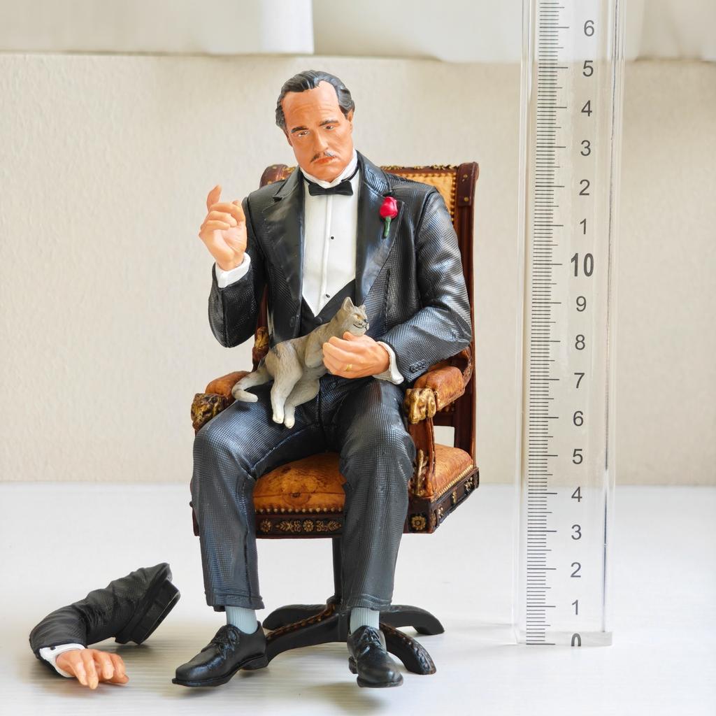 15CM Film Characters Vito Corleone The Godfather Replaable arm Male Sne Figure Dolls Model For Toy