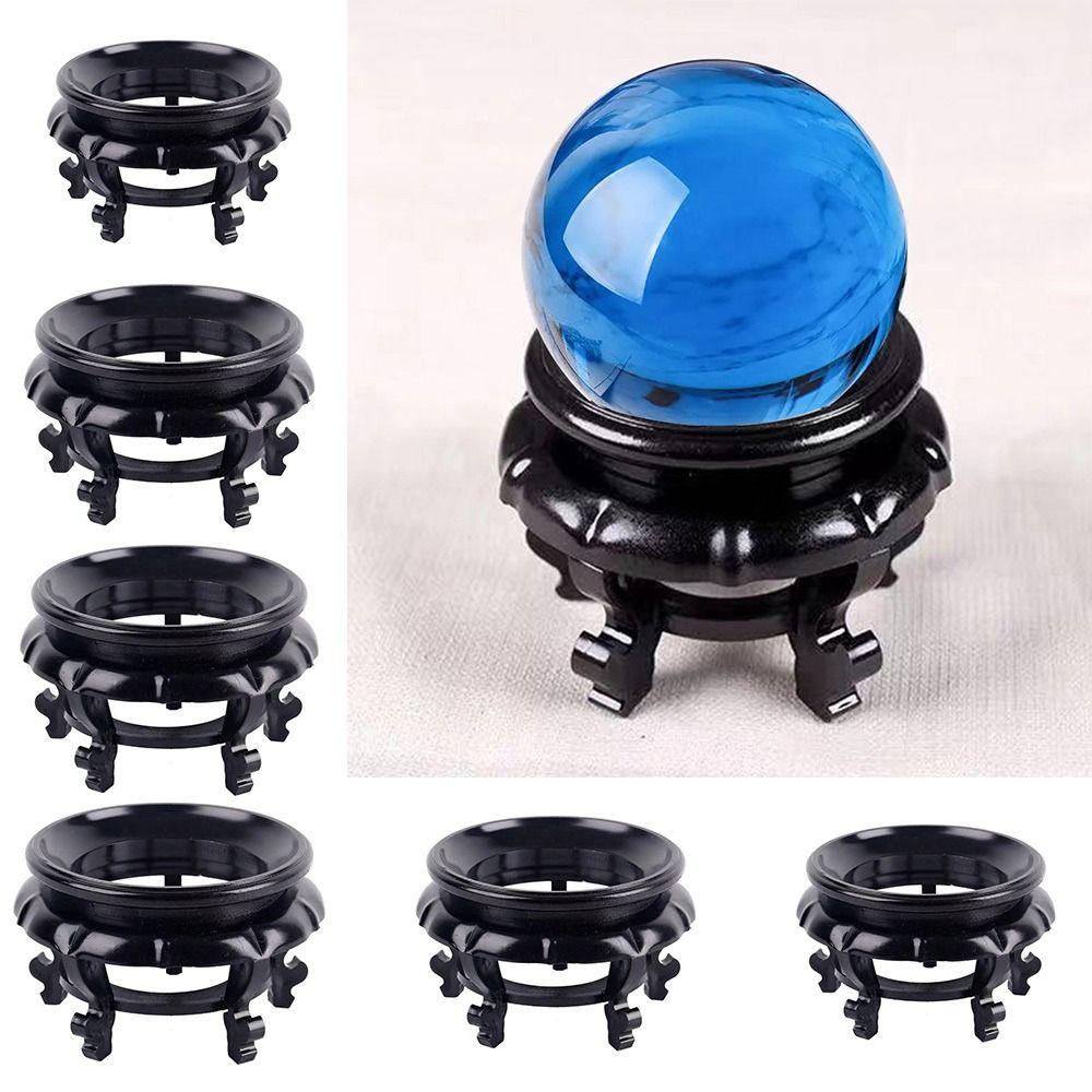 Soild Color Crystal Ball Holder Glassball Base Sphere Display Stand  Home Decoration