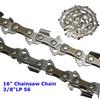 16-дюймовая 56-звенная цепная пила для Craftsman 3/8" LP .050 калибра запасные части для цепной пилы по дереву
