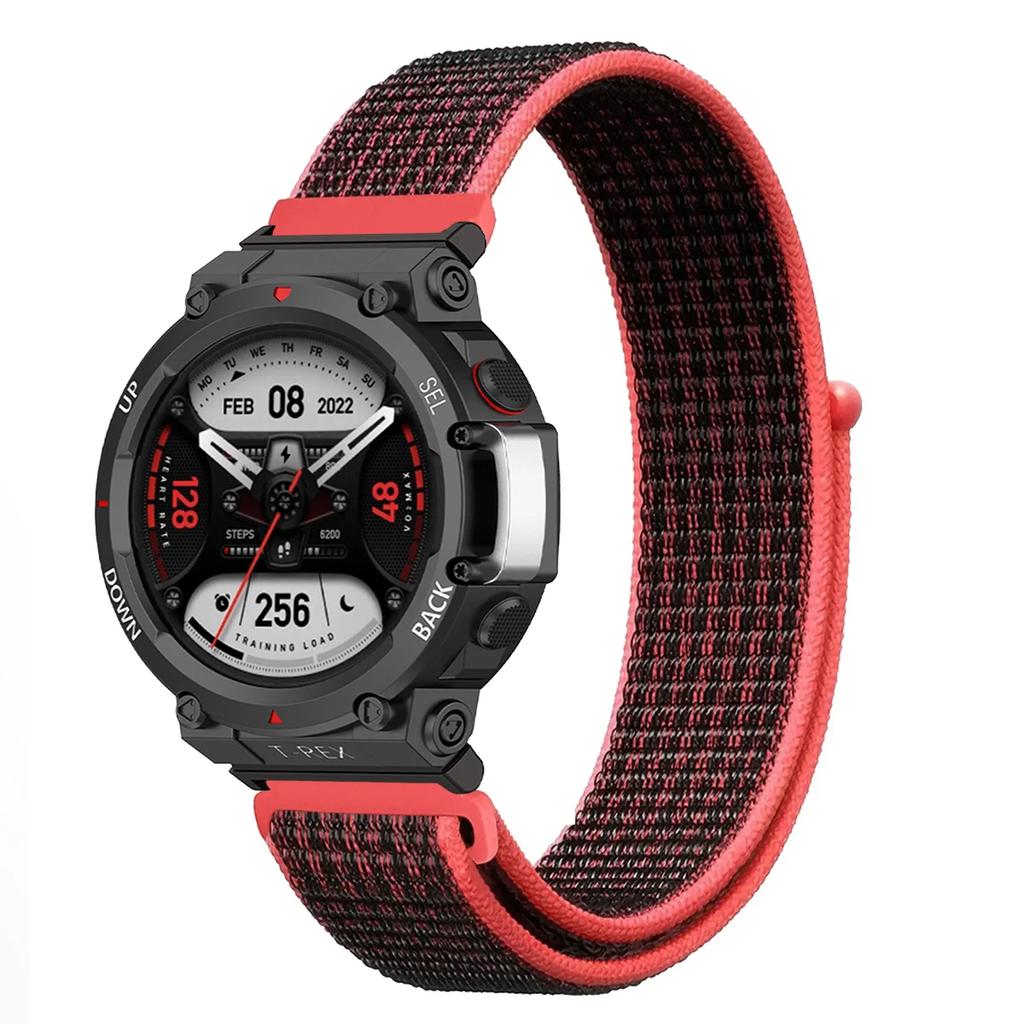 Нейлоновый ремешок-петля для умных часов Huami Amazfit T-REX 3/2, женский/мужской браслет для Amazfit T-Rex/T-Rex Pro, ремешок на запястье Correa