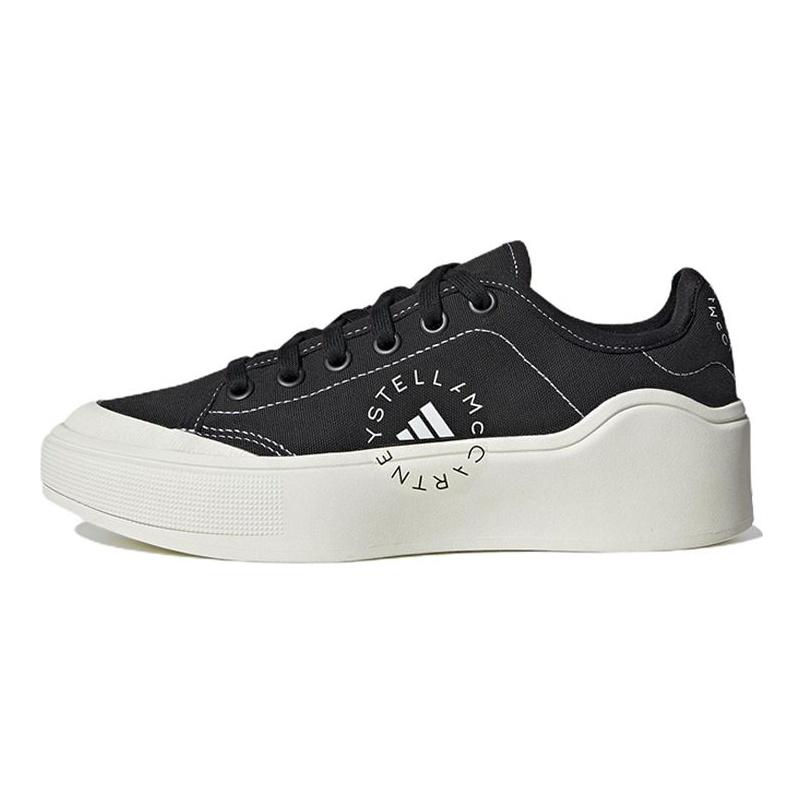Stella McCartney x adidas Court Core Black Мужские кроссовки Молочно-белый HP5702
