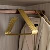 5pcs Metal Triangle Clothes Hangers,Nordic Solid Trousers Organizer,Coat Scarf Sling Top Drying Storage Racks for Wardrobe Hotel