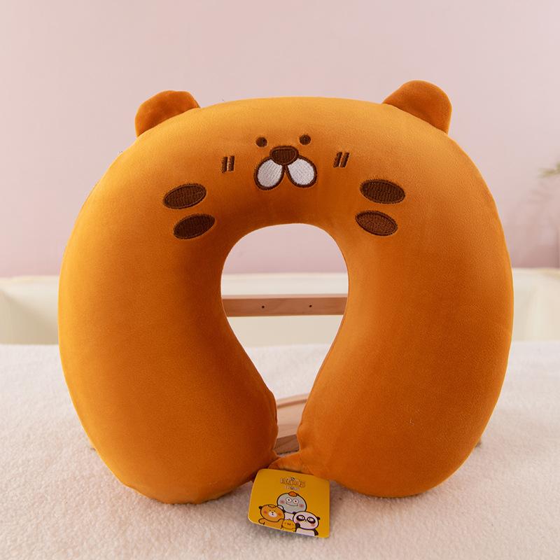 Memory cotton plane travel neck pillow slow rebound office nap neck pillow