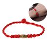 1PC Chinese Red String Handmade Hand-woven Bracelet Lucky Gifts Accessories Jewelry Red Rope