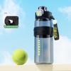 Бутылка для воды 850 мл с соломинкой Мотивационные бутылки для воды без BPA Герметичная спортивная бутылка для воды для мужчин и женщин Тренажерный зал Фитнес Открытый