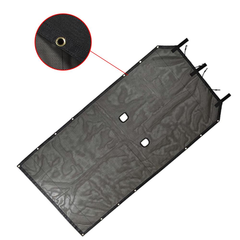 Car Roof Net Top Sunshade Mesh Cover UV Protection for Jeep Wrangler JK 2 Door 2007 2008 2009 2010 2011 2012 2013 2014 2015-2017