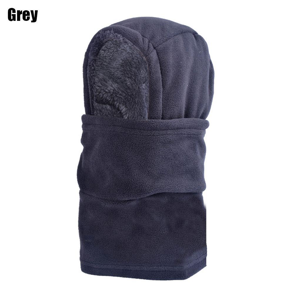Уличная ветрозащитная утолщенная маска для лица шарф шапки утеплитель для шеи флисовая шапка