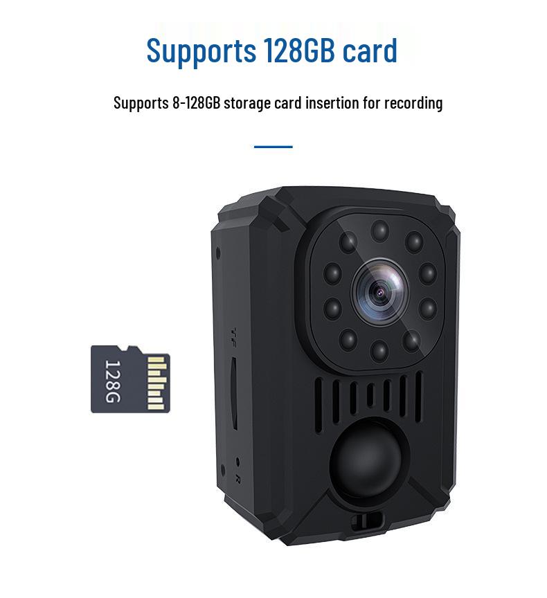 HD-камера MD31PIR: Батарея 11H, Инфракрасное ночное видение, Обнаружение движения, Клип-рекордер для занятий спортом на открытом воздухе