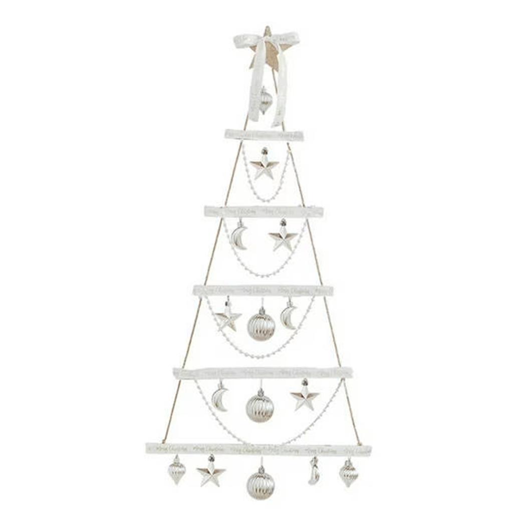 Christmas Decorations Navidad Artificial Christmas Tree Decoration Wall Christmas Tree Home DIY Luminous Pendant Foldable