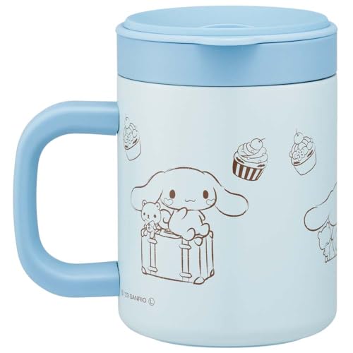 Skater Inner Cup Thermal/Cold Stainless Steel Mug 330ml with Lid Vacuum Insulated Double Structure Sanrio Cinnamoroll STMG4NI-A