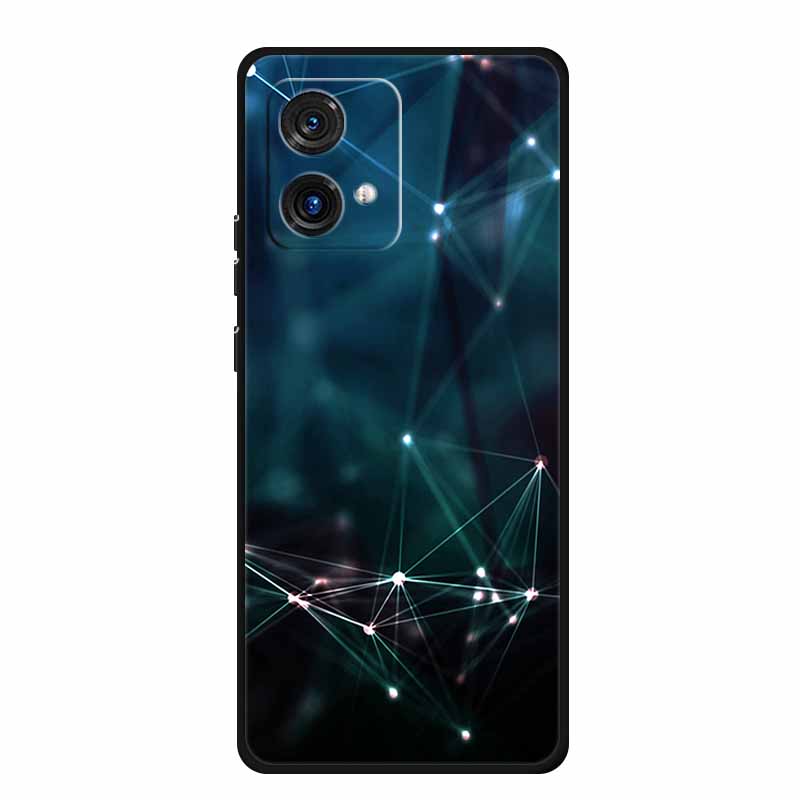 Для Motorola Moto G84 G54 5G Чехол Модный Мягкий Силиконовый Чехол из ТПУ Чехлы для Телефона для Moto G54 MotoG84 2023 Оригинальный Новый Тигр Capa