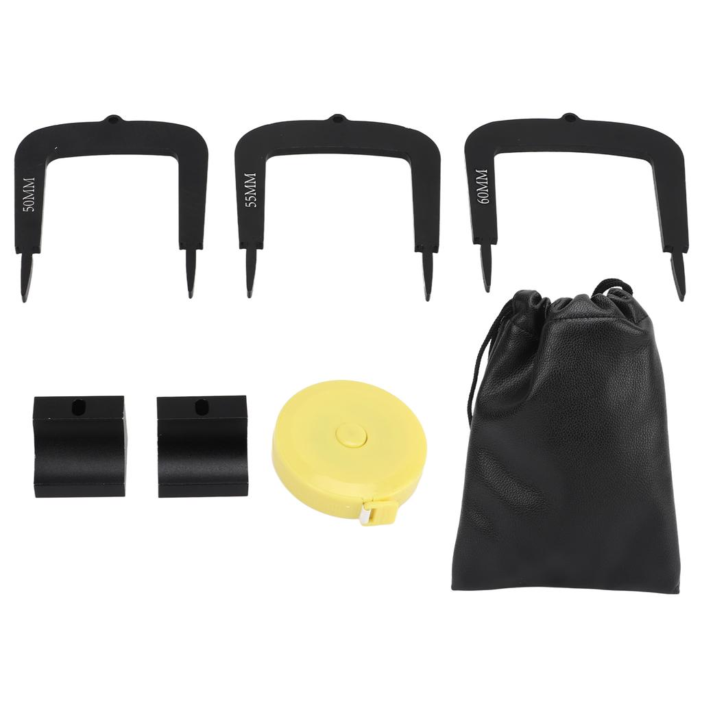 3pcs Golf Putt Alignment Goal Gate 50mm 55mm 60mm Aluminium Alloy Golf Putting Training Aid for Putt Alignment