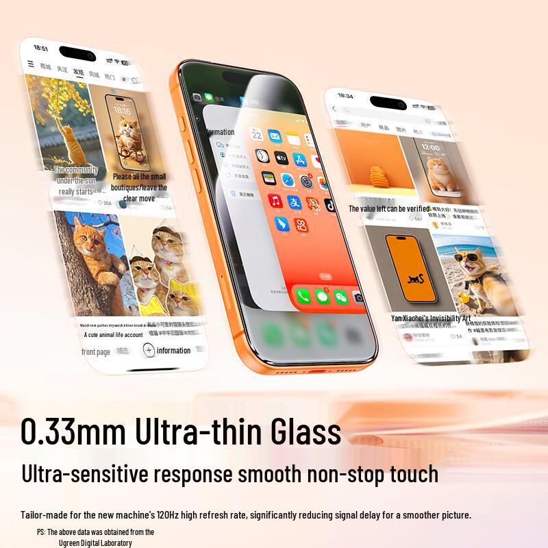 Ugreen Защитное стекло для экрана iPhone 12/12 Pro