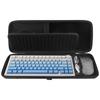 TOCCOOL 84-Key Computer Mechanical Keyboard Case, 75% Keyboard and Mouse Case, Compatible with Redragon K673 PRO 75%, EPOMAKER X Aula F75, Womier