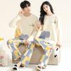 Cotton Homewear Women and Men Matching Pajamas Set for Spring Couple's Cartoon Cute Sleepwear