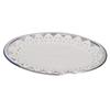Party Plates with Lace Paper, Medium Size, Pack of 3
