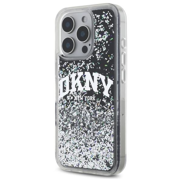 Dkny Dkhcp16Xlbnaek Iphone 16 Pro Max    6.9 Czarny/Black Hardcase Liquid Glitter Arch Logo