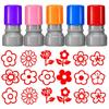 Students Rewards Star Grading Stamp Self Inking Teacher Review Stamp Rewards Flower Stamp  School