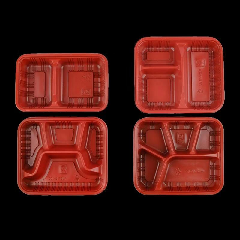 Одноразовые контейнеры для еды JingJingRS на 950 мл с несколькими отделениями