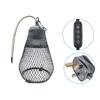 Iron Mesh Dome Pet Heating Lampshade Double Cage Anti-scald Lampshade  Aquarium