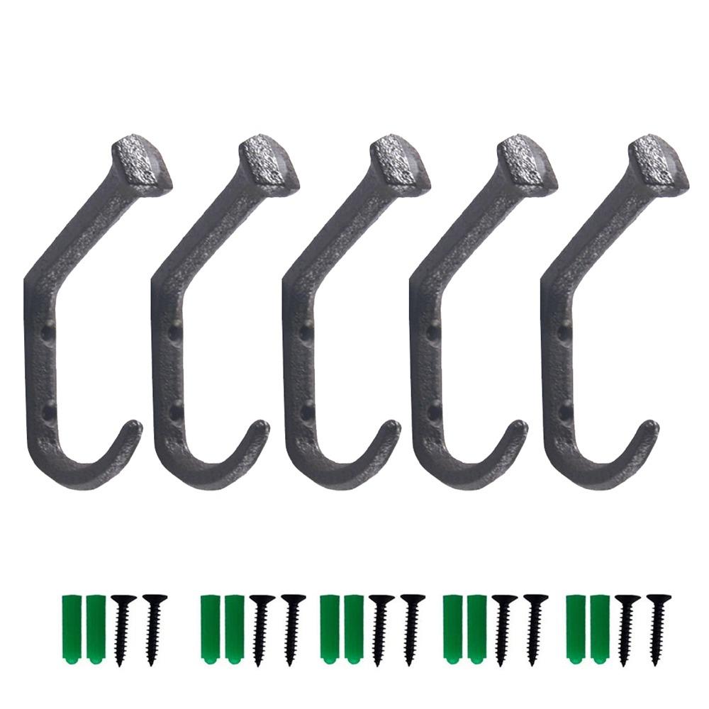 Entryway Organizer Wall Mounted Spike Rack Door Home Decor Storage Rack Towel Hanger Coat Hooks