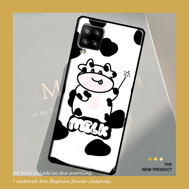Dairy Cattle Cow Speckle Case For Samsung Galaxy A54 A34 A53 A13 A32 A52 A14 A51 A71 A23 A33 A73 A12 A22 A21S Coque