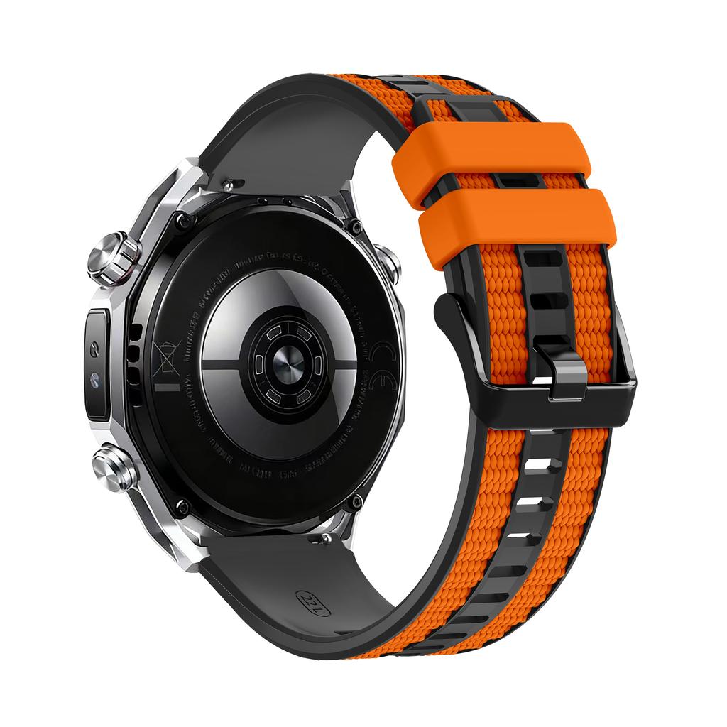 22mm Watchband Replacement Band For Huawei Watch Ultimate 2 / GT 6 5 Pro GT6 GT5 46mm Silicone Strap Bracelet Wristband