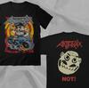 Футболка унисекс Anthrax Band Not Man Ретро 90-е Черная Двусторонняя