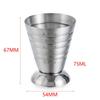 75ML Mixer Measure Tool Cocktail Tools Measuring Cup Mixing glass Jigger Drink Shaker