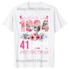 41th Birthday Gifts Men Women 41 Years Old Vintage 1984 T-ShirtWomen Men Clothing Streetwear Graphic T Shirts Harajuku