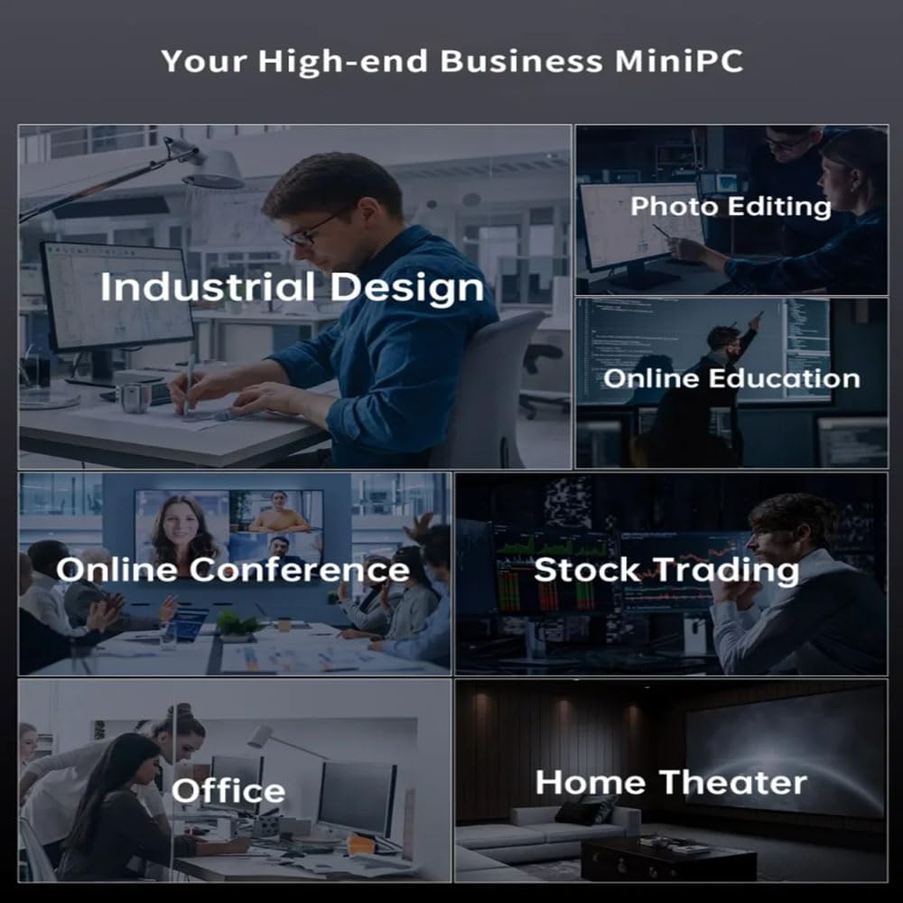 SZBOX Мини ПК Маленький ПК Без ОС Intel Alder Lake N97 Маленький ПК 0 ГБ DDR4 0 ГБ SSD Специализированная игровая консоль Мини-компьютер ЦП и ОЗУ ЖК-цифровой дисплей